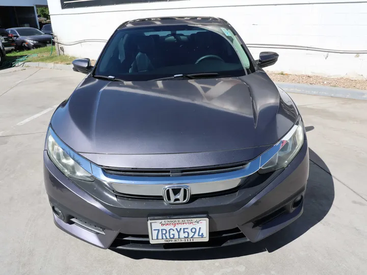 GRAY, 2016 HONDA CIVIC Image 2