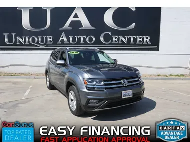 GRAY, 2018 VOLKSWAGEN ATLAS Image 18