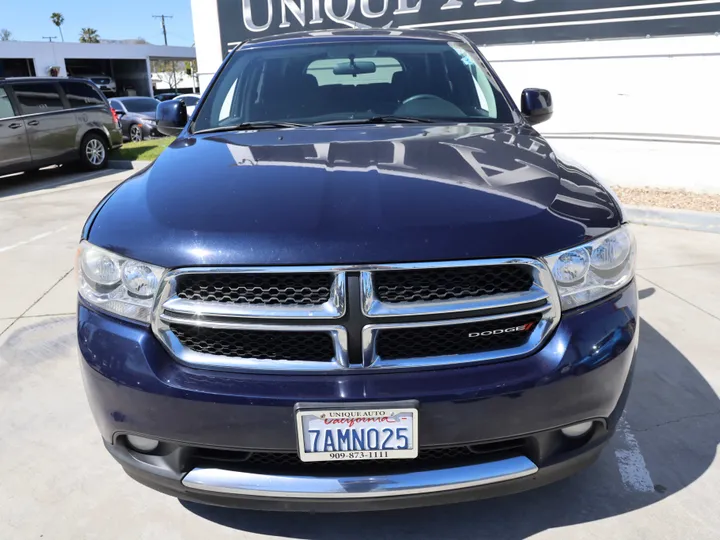 BLUE, 2013 DODGE DURANGO Image 2