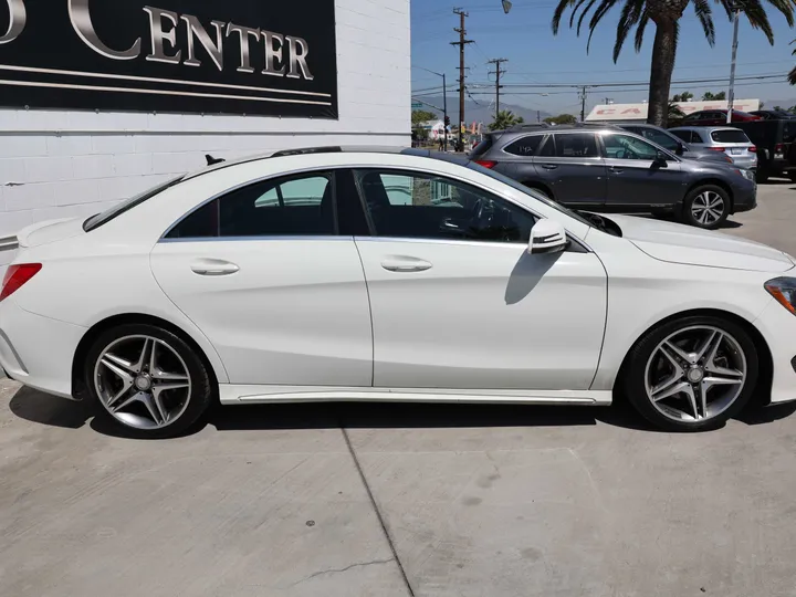 WHITE, 2015 MERCEDES-BENZ CLA-CLASS Image 4