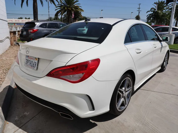 WHITE, 2015 MERCEDES-BENZ CLA-CLASS Image 5