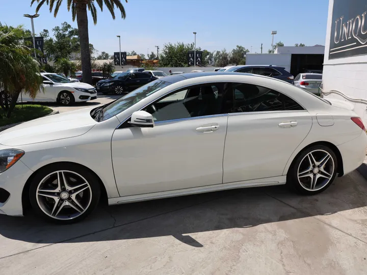 WHITE, 2015 MERCEDES-BENZ CLA-CLASS Image 7