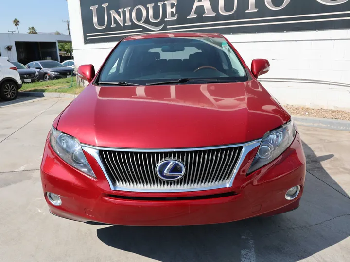 RED, 2010 LEXUS RX Image 2