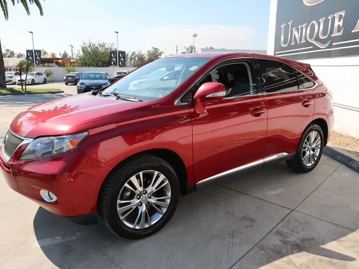 RED, 2010 LEXUS RX Image 6