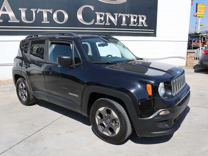 RED, 2017 JEEP RENEGADE Image 3