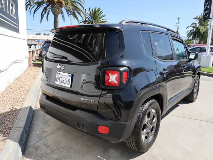 RED, 2017 JEEP RENEGADE Image 5