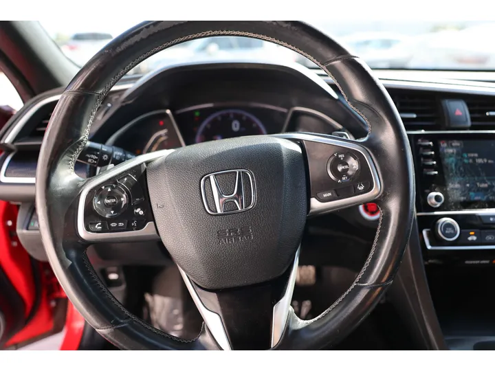 RED, 2019 HONDA CIVIC Image 9