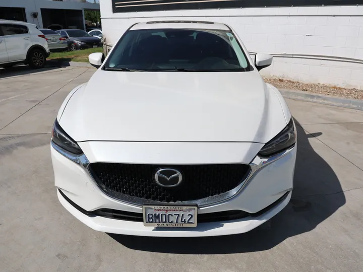 WHITE, 2020 MAZDA MAZDA6 Image 2