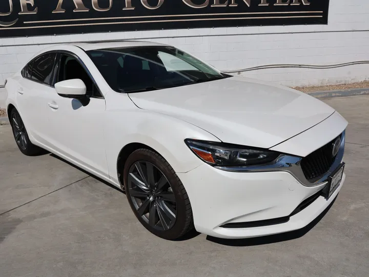 WHITE, 2020 MAZDA MAZDA6 Image 3