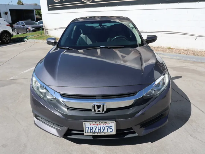 GRAY, 2016 HONDA CIVIC Image 2