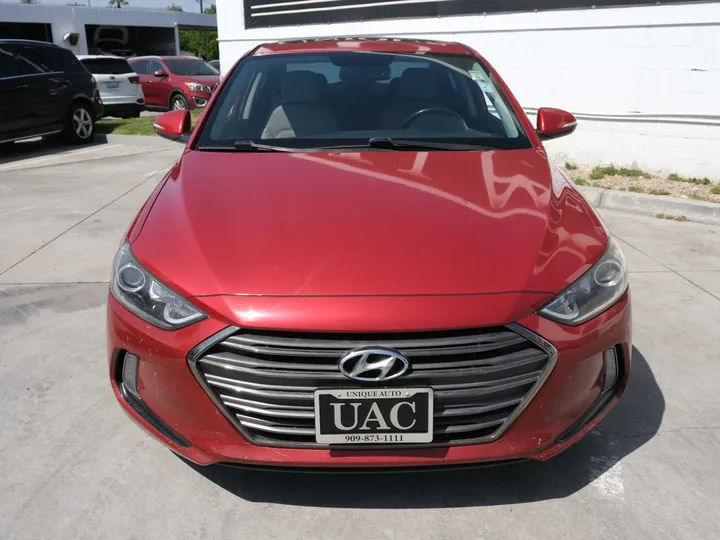 RED, 2017 HYUNDAI ELANTRA Image 2