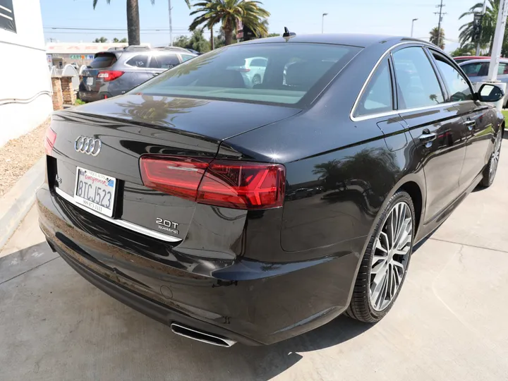 BLACK, 2017 AUDI A6 Image 5