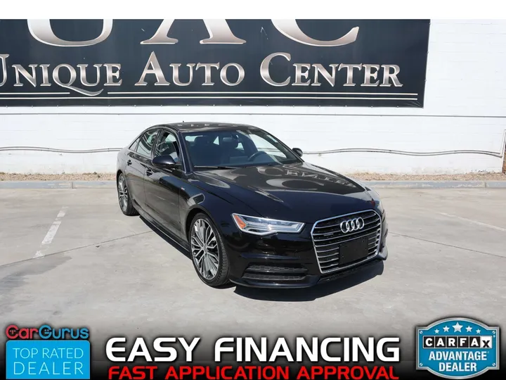 BLACK, 2017 AUDI A6 Image 1