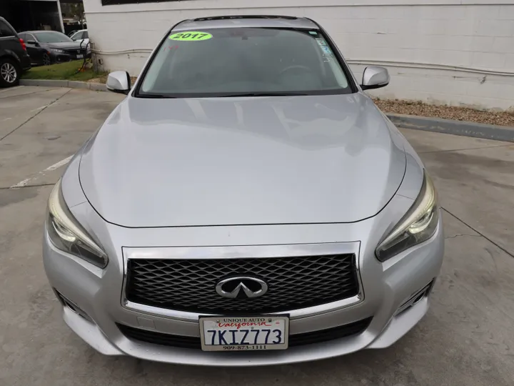 SILVER, 2017 INFINITI Q50 Image 2