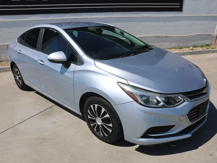 BLUE, 2017 CHEVROLET CRUZE Image 3