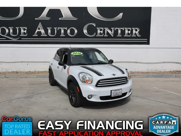 WHITE, 2014 MINI COUNTRYMAN Image 1