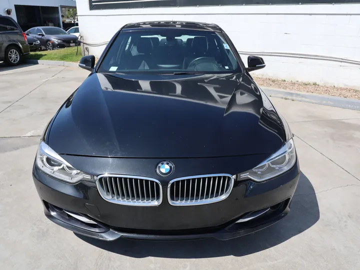 BLACK, 2015 BMW 3 SERIES Image 2