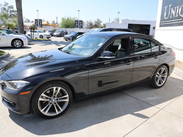 BLACK, 2015 BMW 3 SERIES Image 6