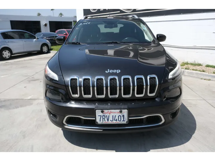 BLACK, 2016 JEEP CHEROKEE Image 2