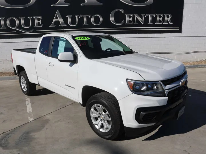 WHITE, 2021 CHEVROLET COLORADO EXTENDED CAB Image 3