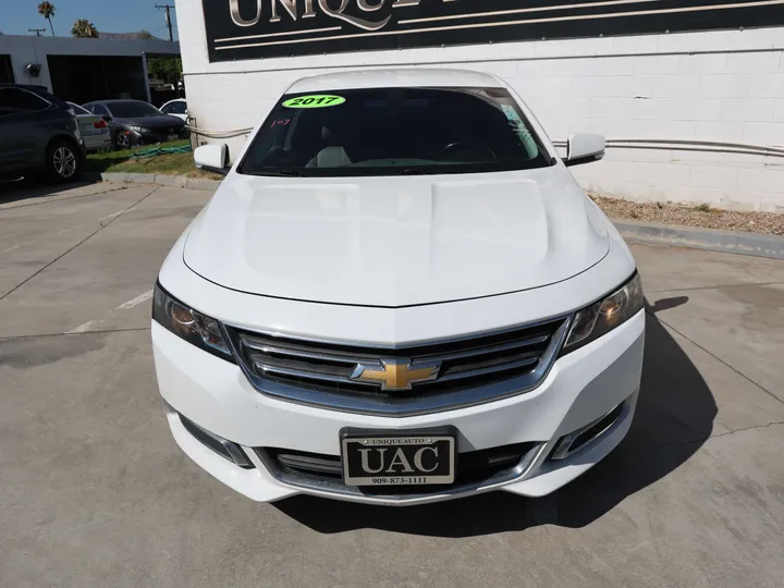 WHITE, 2017 CHEVROLET IMPALA Image 2