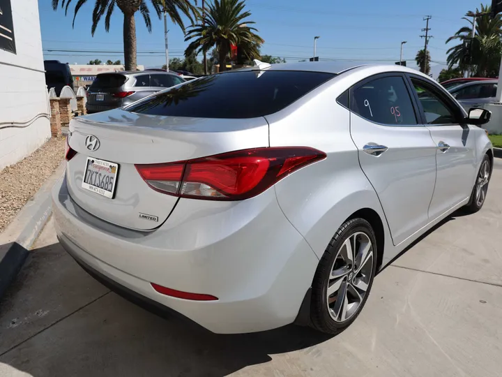 SILVER, 2014 HYUNDAI ELANTRA Image 5