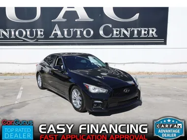 BLACK, 2015 INFINITI Q50 Image 