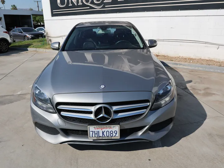 SILVER, 2015 MERCEDES-BENZ C-CLASS Image 2