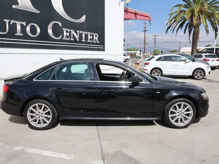 BLACK, 2015 AUDI A4 Image 4