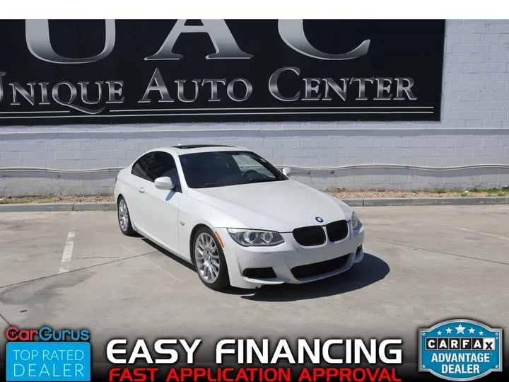 WHITE, 2011 BMW 3 SERIES Image 1