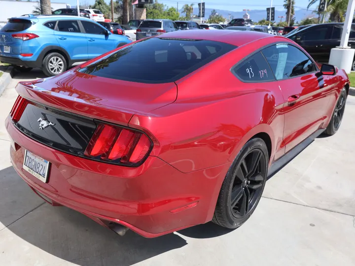 RED, 2016 FORD MUSTANG Image 5