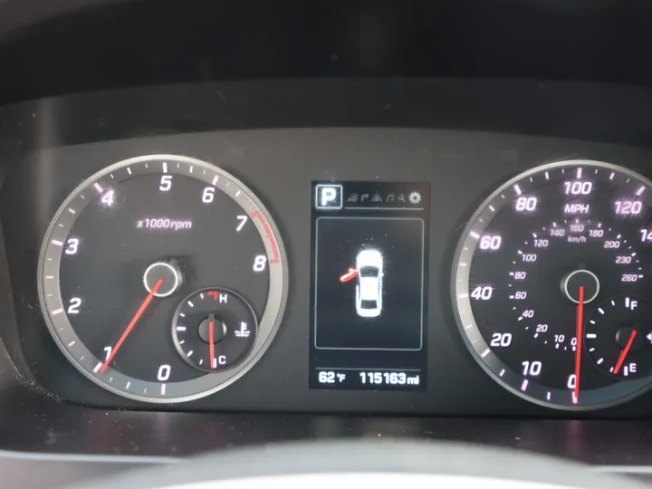 BLACK, 2017 HYUNDAI SONATA Image 12