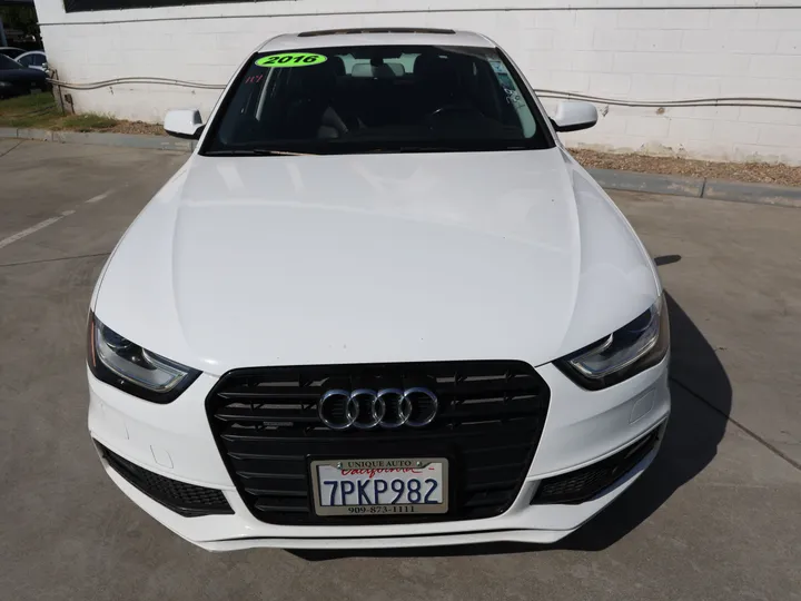 WHITE, 2016 AUDI A4 Image 2