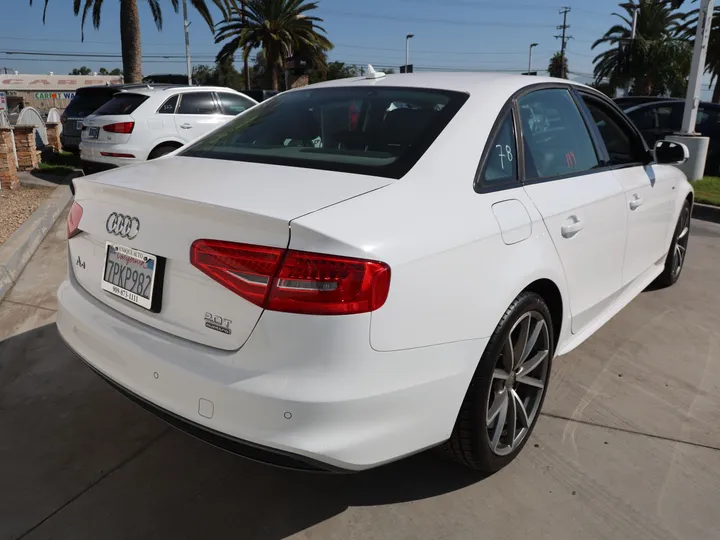 WHITE, 2016 AUDI A4 Image 5