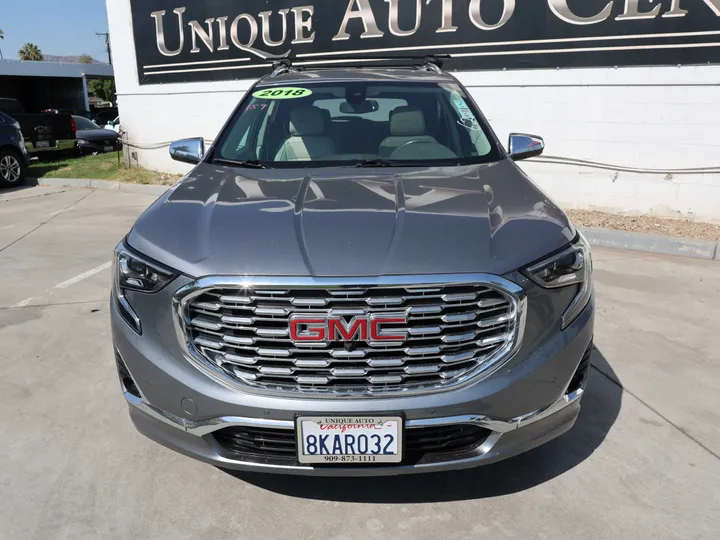 GRAY, 2018 GMC TERRAIN Image 2