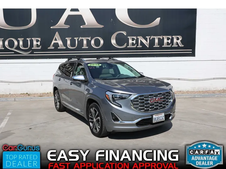 GRAY, 2018 GMC TERRAIN Image 1