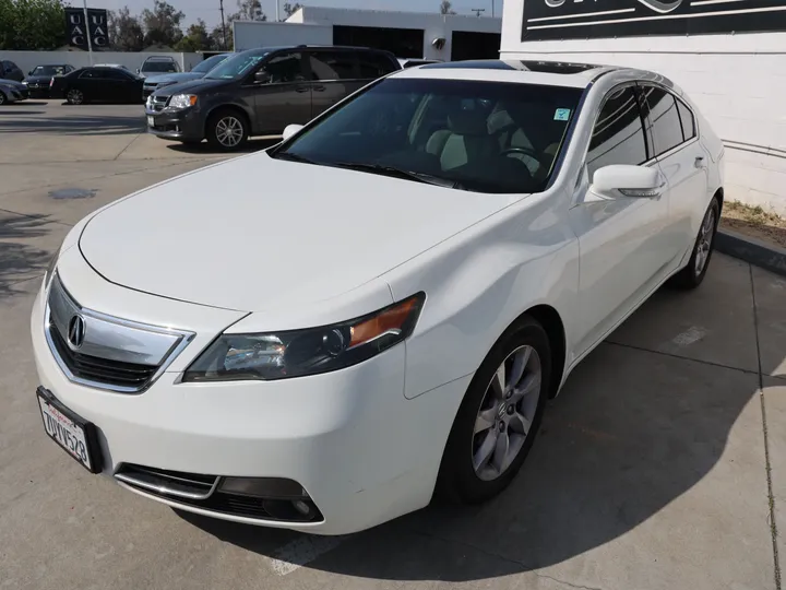 WHITE, 2013 ACURA TL Image 6