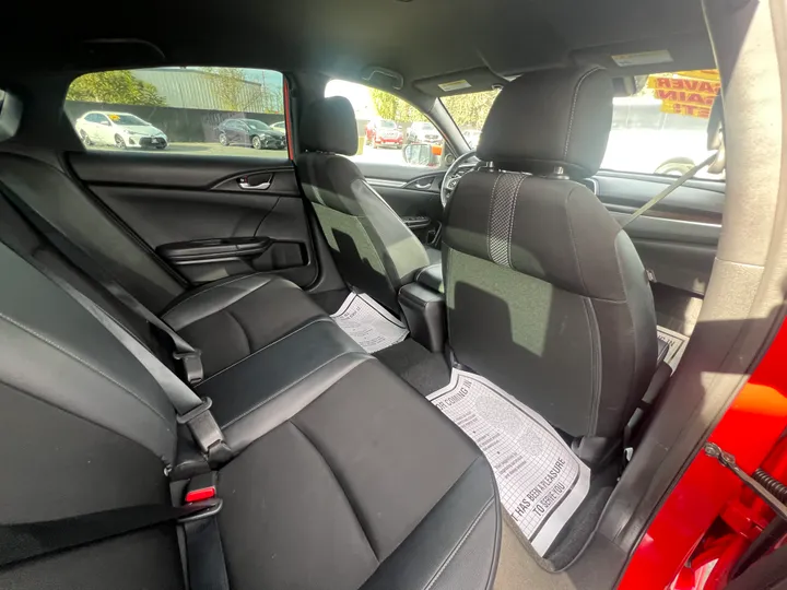 RED, 2021 HONDA CIVIC Image 7