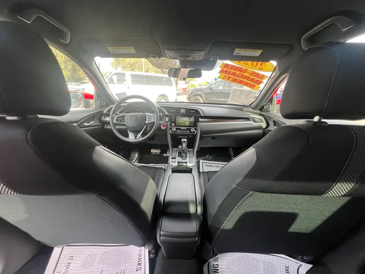 RED, 2021 HONDA CIVIC Image 10