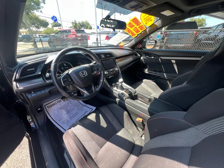 BLACK, 2017 HONDA CIVIC Image 11