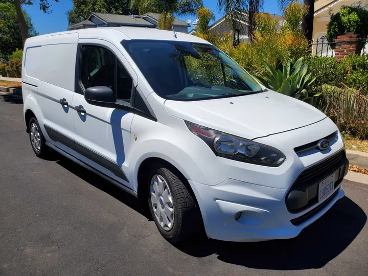 WHITE, 2014 FORD TRANSIT CONNECT CARGO Image 2