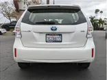 WHITE, 2014 TOYOTA PRIUS V Thumnail Image 4