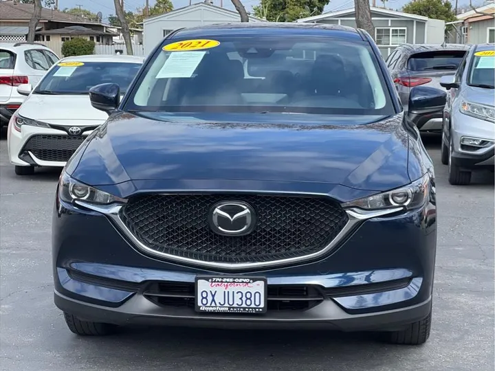 BLUE, 2021 MAZDA CX-5 Image 8