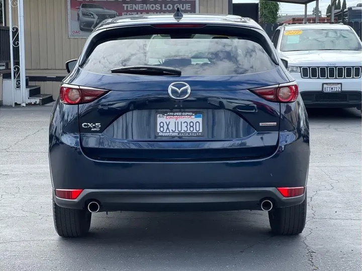 BLUE, 2021 MAZDA CX-5 Image 4