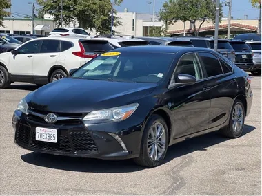 BLACK, 2017 TOYOTA CAMRY Image 