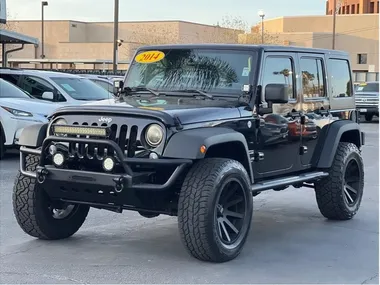 BLACK, 2014 JEEP WRANGLER Image 24