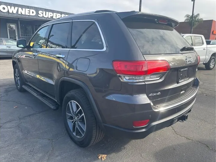 GRAY, 2017 JEEP GRAND CHEROKEE Image 7