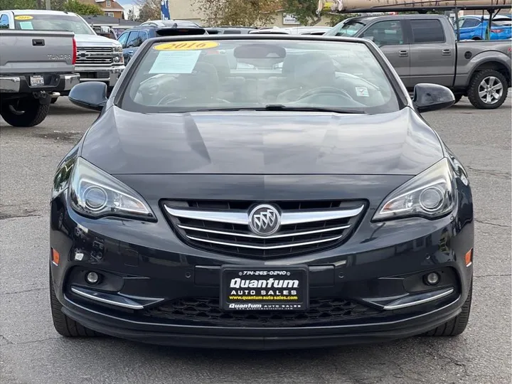 BLACK, 2016 BUICK CASCADA Image 8