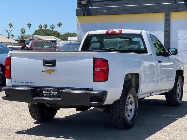 WHITE, 2016 CHEVROLET SILVERADO 1500 REGULAR CAB Image 5