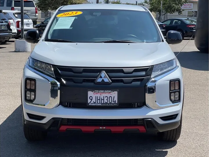 WHITE, 2023 MITSUBISHI OUTLANDER SPORT Image 8